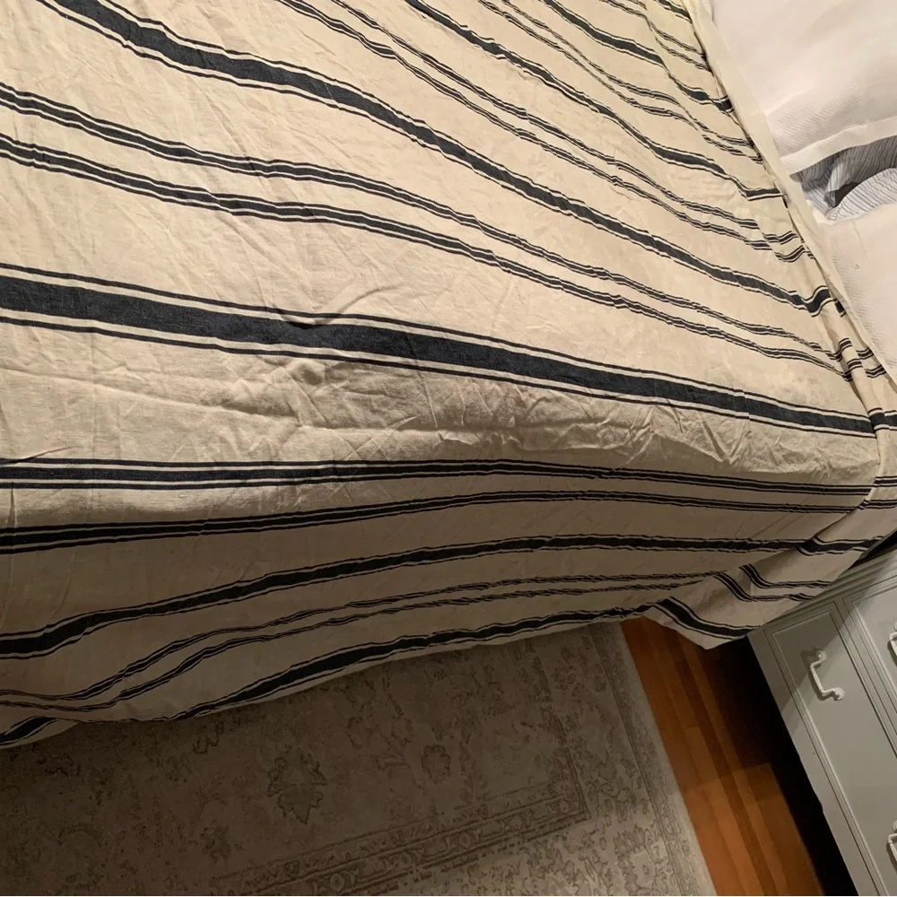 NWOT Harlow Linen Duvet cover